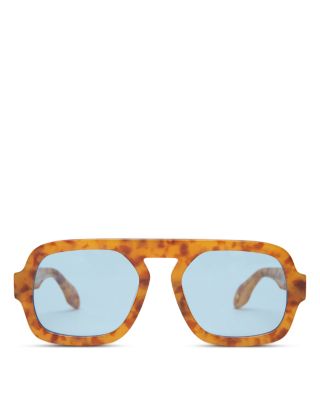 Jane Aviator Sunglasses, 54mm