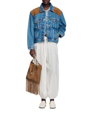 Denim & Suede Jacket