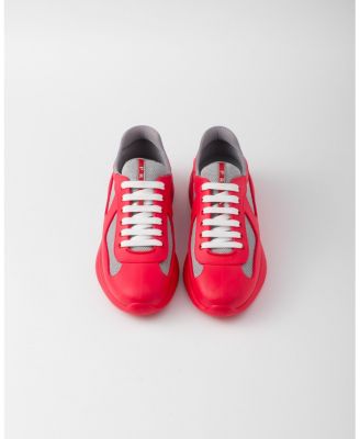  Men's America's Cup Soft Rubber And Bike Fabric Sneakers