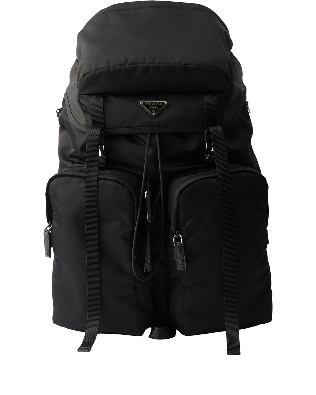 Prada Re-Nylon And Saffiano Leather Backpack