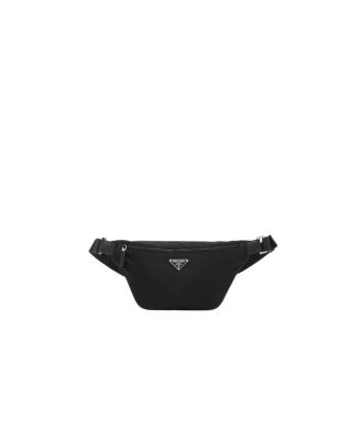  Re-Nylon And Saffiano Leather Belt Bag