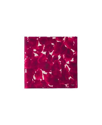  Printed Silk Shantung Scarf