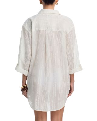 Lamai Boyfriend Shirt Swim Cover-Up