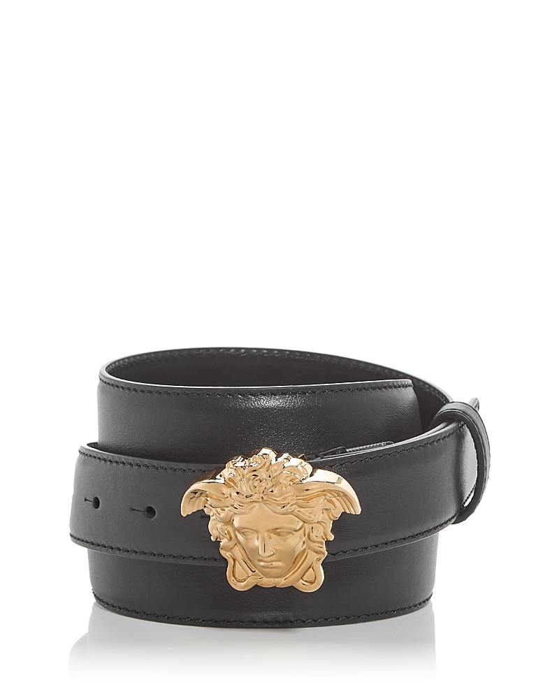 Versace Men's Medusa Leather Belt