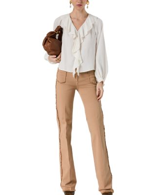 Cisana Ruffle Trim Blouse