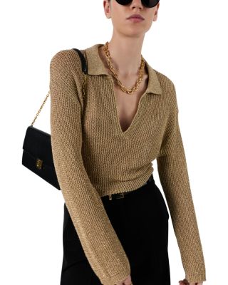 Lailah Polo Collar Pullover