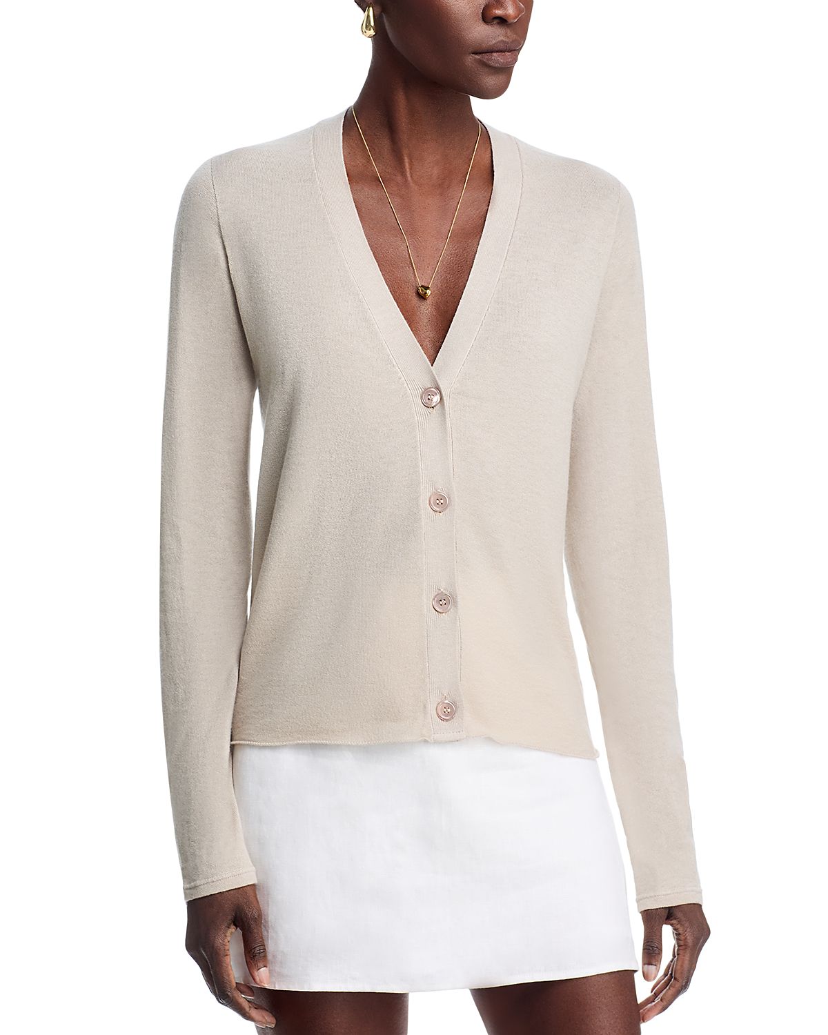 Majestic Filatures V Neck Cardigan