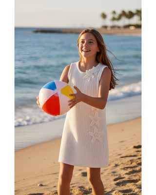 Girls' Knit Starfish Shift Dress - Little Kid, Big Kid