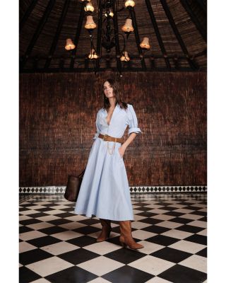 Leather Chain Trim Belt