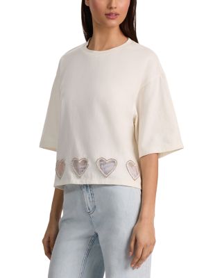 Evan Oversized Cropped Tee