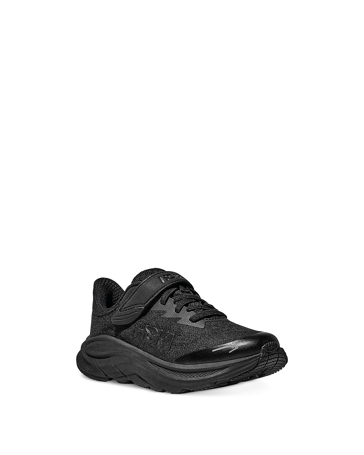 Hoka Unisex Clifton 10 Lace Up Sneakers - Little Kid
