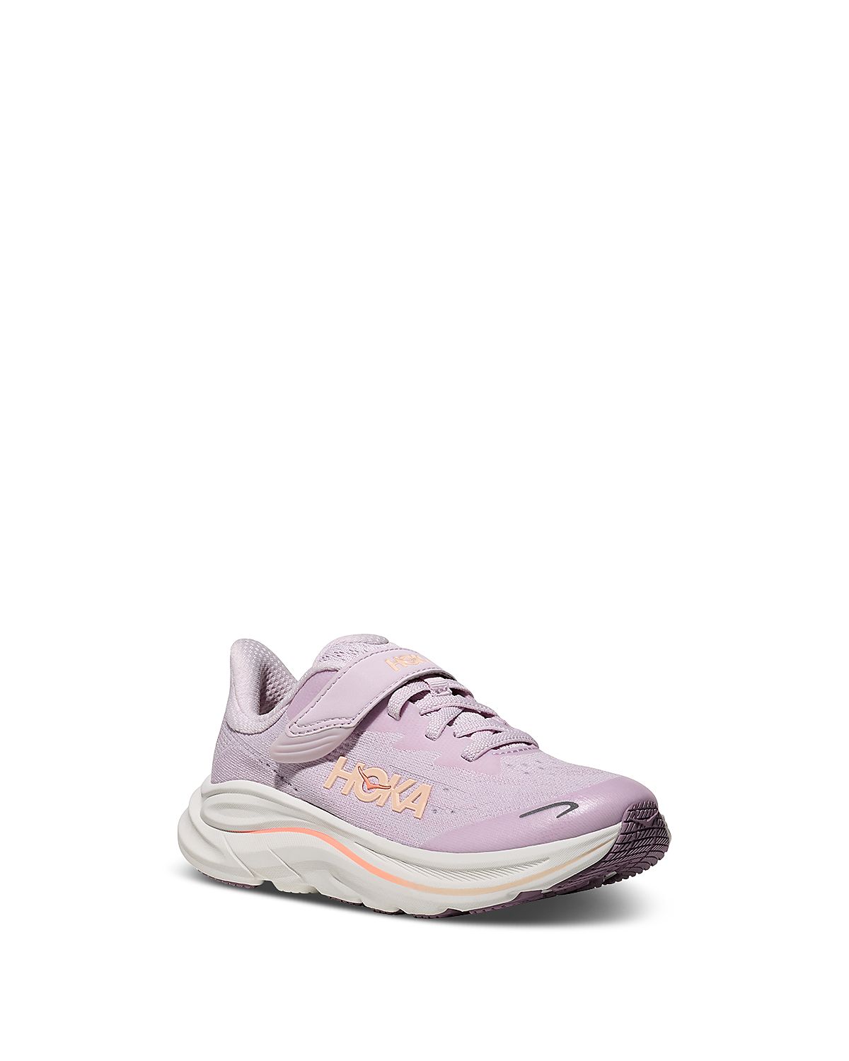 Hoka Unisex Clifton 10 Lace Up Sneakers - Little Kid