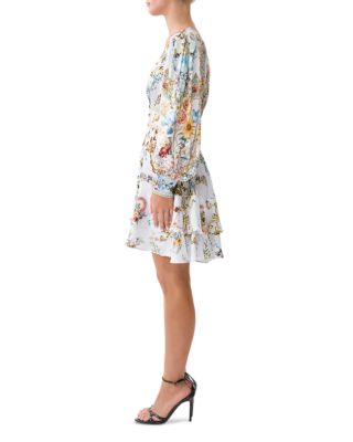 Button Front Frill Dress