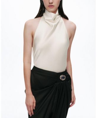  Accessory Detailed Pleated Pants