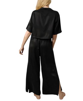 Silk High Rise Pant Set