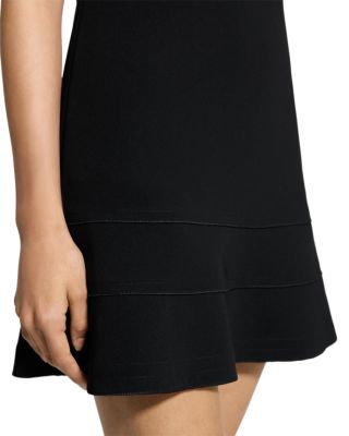 Tiered Seam Cap Sleeve Dress