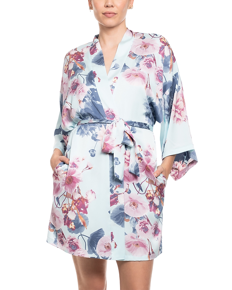 Midnight Bakery Printed Satin Wrap