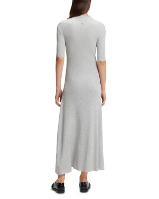 Farie Ribbed Half Sleeve Dress