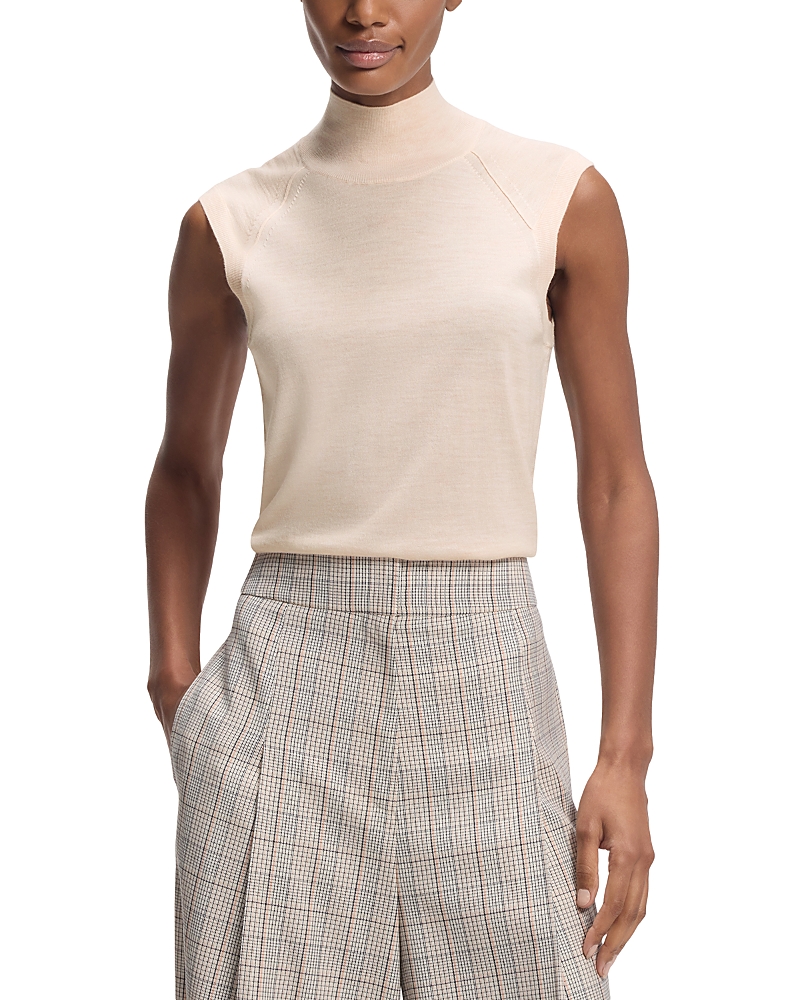 Boss Fipini Sleeveless Turtleneck Sweater