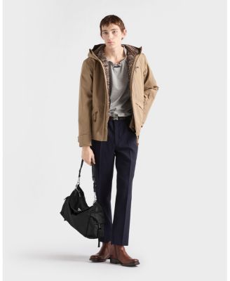  Explore Re-Nylon And Leather Bag