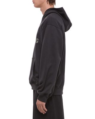 Plaid Check Logo Hoodie