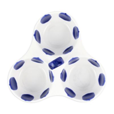 Santorini Dot Three-Part Server