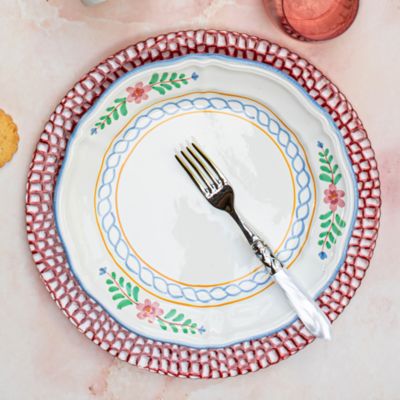 Pelli Glass Pink Charger