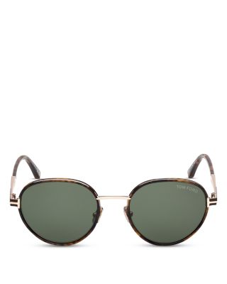 Round Metal Sunglasses, 51mm
