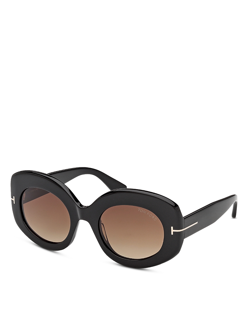 Tom Ford Round Sunglasses, 51mm