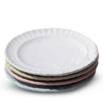 Pietra Fiori Aqua Salad Plate