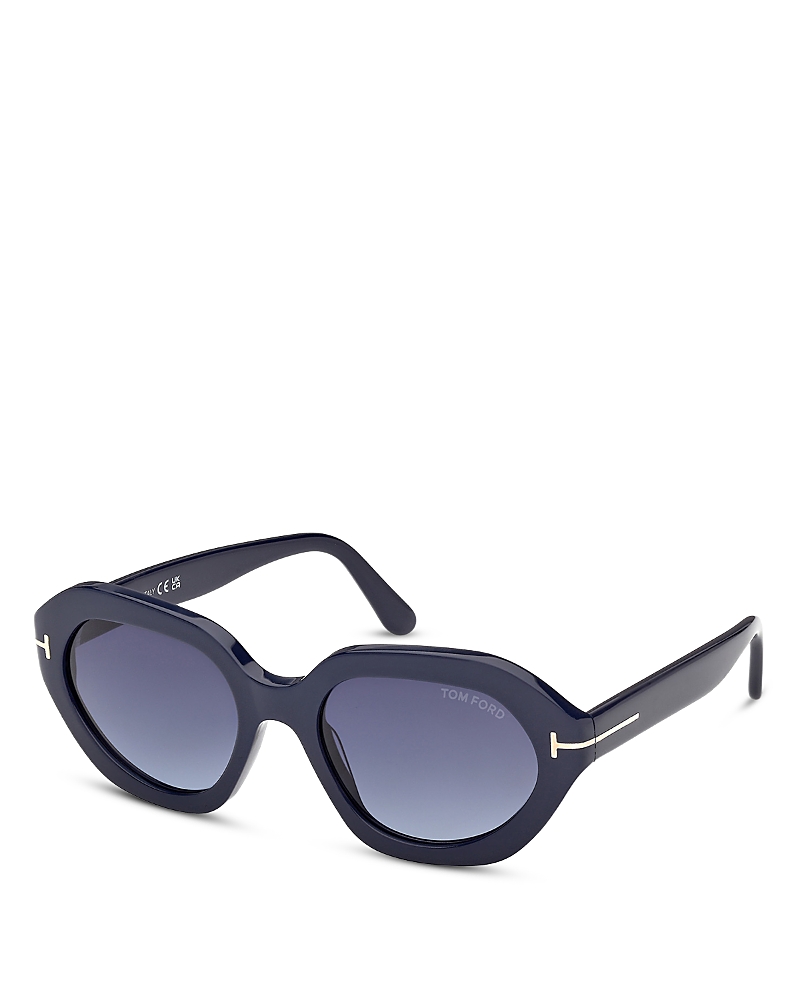 Tom Ford Geometric Sunglasses, 53mm · OS