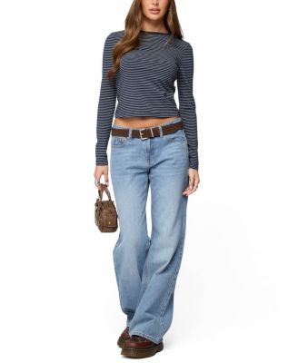 Brianna Striped Long Sleeve T-Shirt