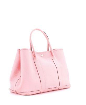 36 Garden Party Tote Leather