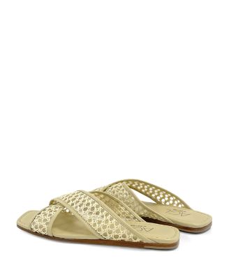 Women's Woven Slide Sandals