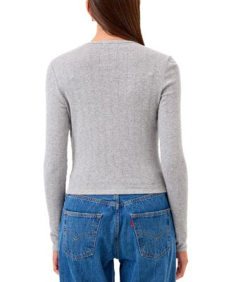 Pointelle Crop Cardigan
