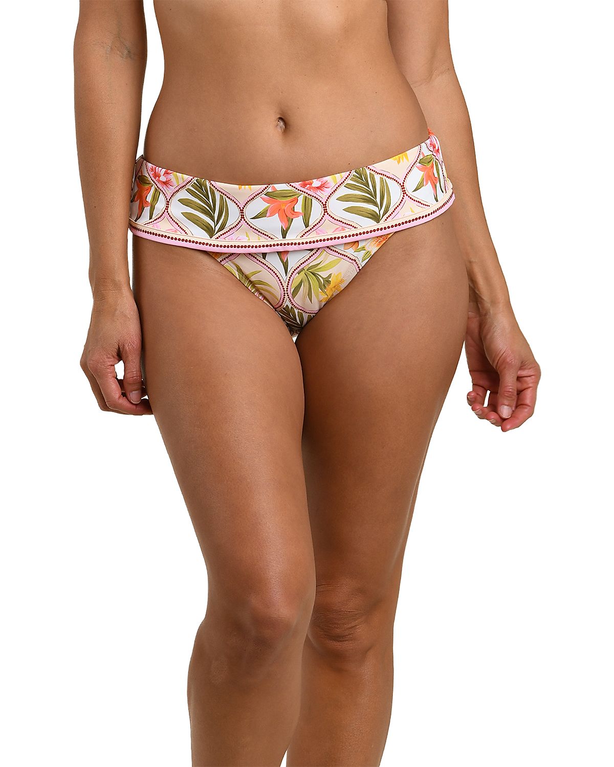 La Blanca Palm Foldover Waist Bottom