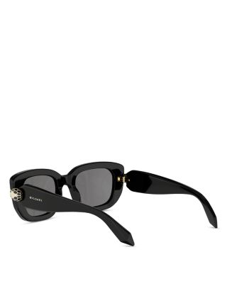 Serpenti Forever Rectangular Sunglasses, 50mm