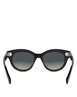 Triomphe Round Sunglasses, 51mm