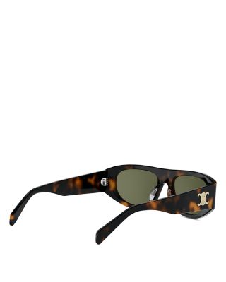 Triomphe Square Sunglasses, 55mm