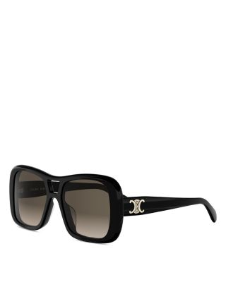 Triomphe Pilot Sunglasses, 55mm