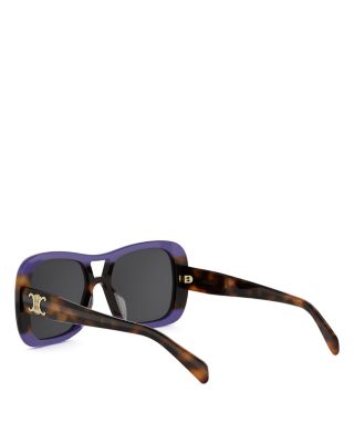 Triomphe Pilot Sunglasses, 55mm