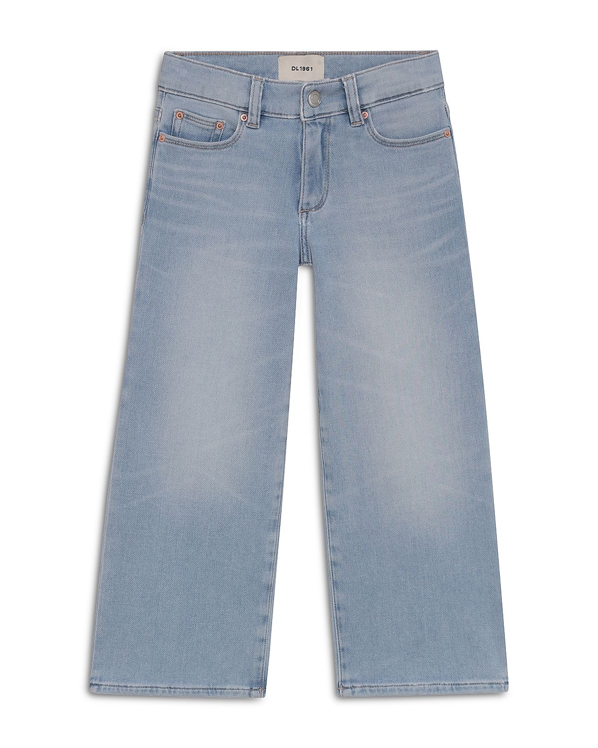 DL1961 Girls' Lily Wide Leg Jeans - Little Kid