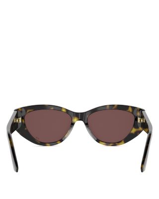 Glow Oval Sunglasses, 53mm