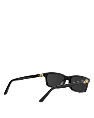 Petit CD Rectangular Sunglasses, 54mm