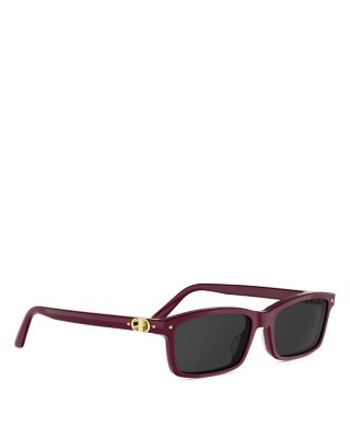 Petit CD Rectangular Sunglasses, 54mm