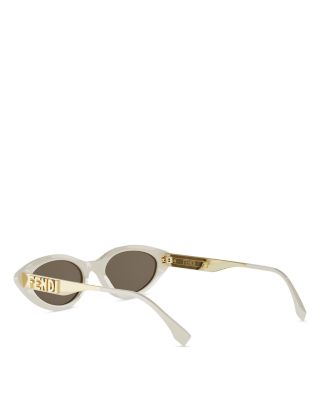 Fendigraphy Cat Eye Sunglasses, 51mm