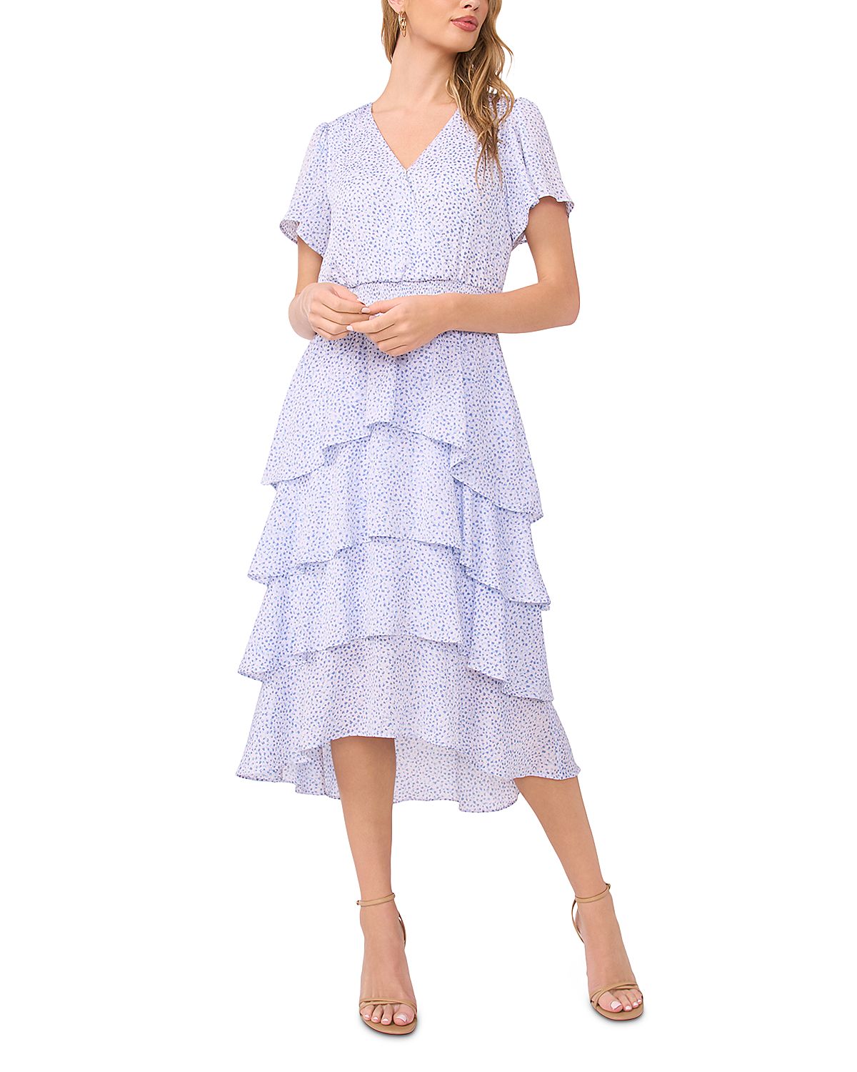 Vince Camuto Four Tier Layered Dress