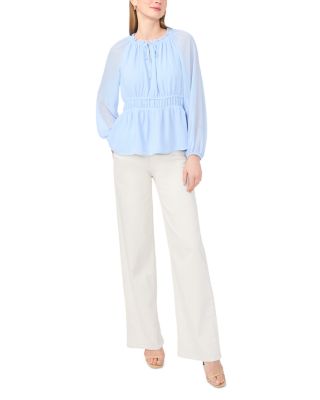 Elasticized Waist Top