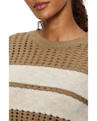Sporty Openwork Sweater