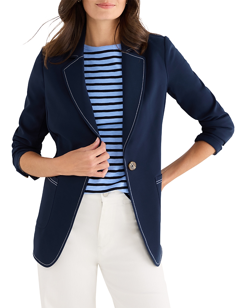 Nic+Zoe Sleek Accent Stitch Anywhere Blazer